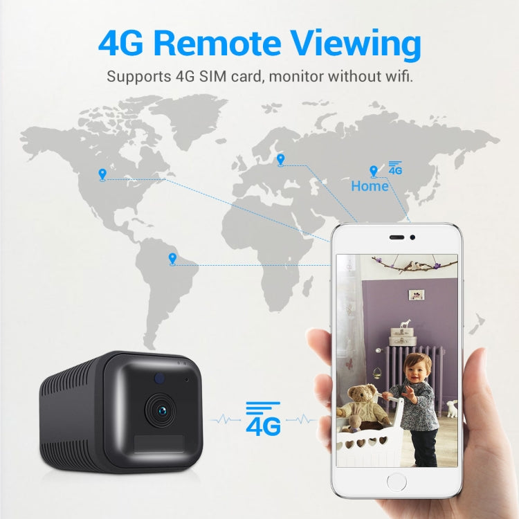 ESCAM G20 4G EU Version 1080P Full HD Rechargeable Battery WiFi IP Camera, Support Night Vision / PIR Motion Detection / TF Card / Two Way Audio, G20 ESCAM G20 4G EU Version 1080P Full HD Rechargeable Battery WiFi IP Camera, Support Night Vision / PIR Motion Detection / TF Card / Two Way Audio, G20